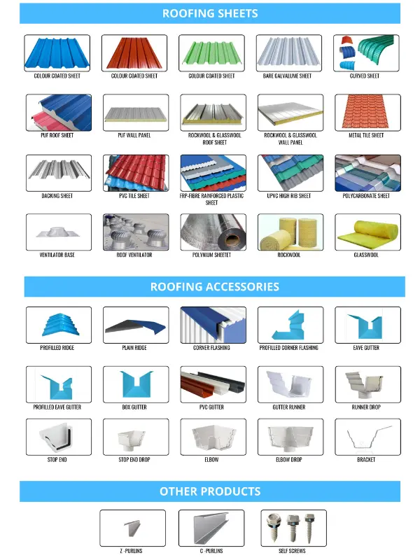 Roofing Sheets & Accessories by Dm Fab Tech